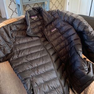 Men’s black down Patagonia Jacket